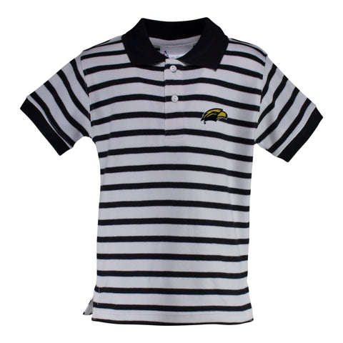 Two Feet Ahead - Southern Miss - Southern Miss Stripe Golf Shirt