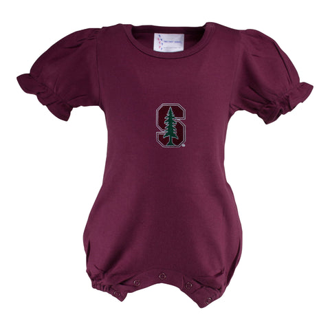 Two Feet Ahead - Stanford - Stanford Girl's Romper