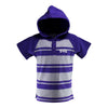 Two Feet Ahead - Texas Christian University - Texas Christian University Short Sleeve Hooded Shirt