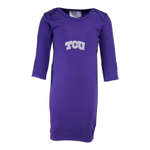 Two Feet Ahead - Texas Christian University - Texas Christian University Layette Gown