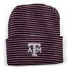 Two Feet Ahead - Texas A&M - Texas A&M Stripe Knit Cap