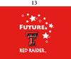 Two Feet Ahead - Texas Tech - Texas Tech Toddler Short Sleeve T Shirt Print