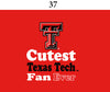 Two Feet Ahead - Texas Tech - Texas Tech Toddler Short Sleeve T Shirt Print