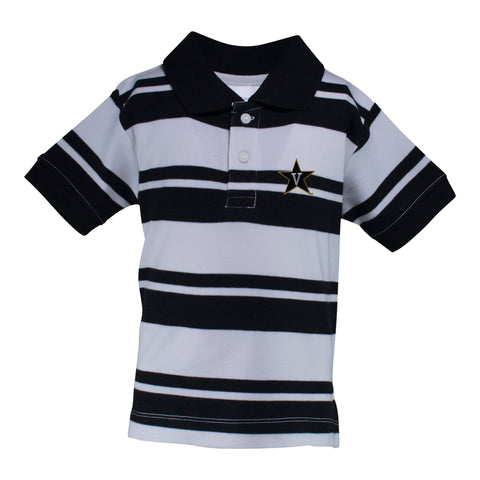 Two Feet Ahead - Vanderbilt - Vanderbilt Rugby Golf Shirt