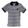 Two Feet Ahead - Vanderbilt - Vanderbilt Stripe Golf Shirt