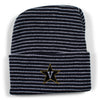 Two Feet Ahead - Vanderbilt - Vanderbilt Stripe Knit Cap