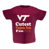 Two Feet Ahead - Virginia Tech - Virginia Tech Toddler Short Sleeve T Shirt Print