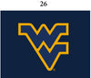 Two Feet Ahead - West Virginia - West Virginia Infant Lap Shoulder Creeper Print