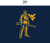 Two Feet Ahead - West Virginia - West Virginia Infant Lap Shoulder Creeper Print