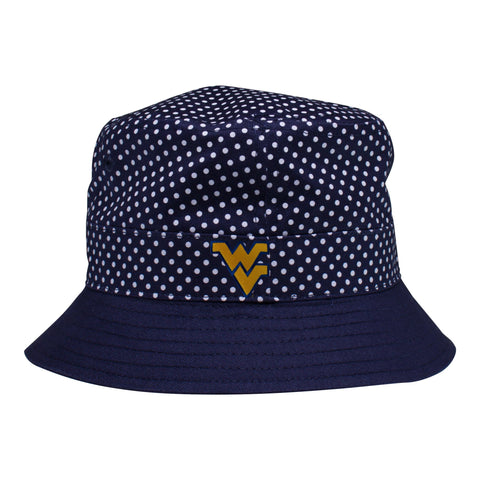Two Feet Ahead - West Virginia - West Virginia Pin Dot Bucket Hat