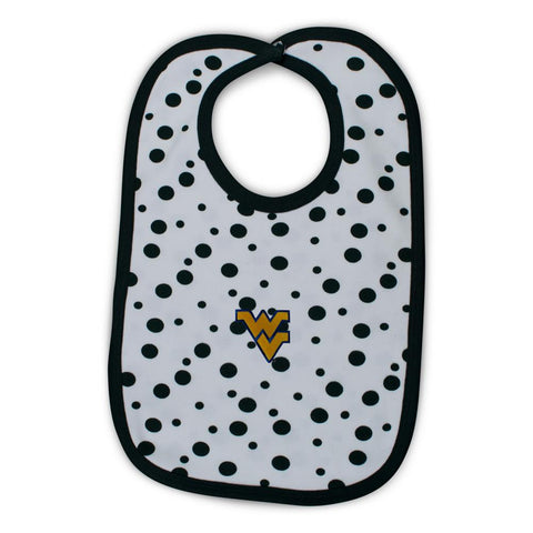 Two Feet Ahead - West Virginia - West Virginia Polka Dot Bib