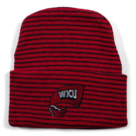 Western Kentucky Stripe Knit Cap – Two Feet Ahead