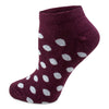 Two Feet Ahead - Socks - Women's Polka Dot Footie (11271)