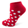 Two Feet Ahead - Socks - Women's Polka Dot Footie (11271)