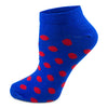 Two Feet Ahead - Socks - Women's Polka Dot Footie (11271)