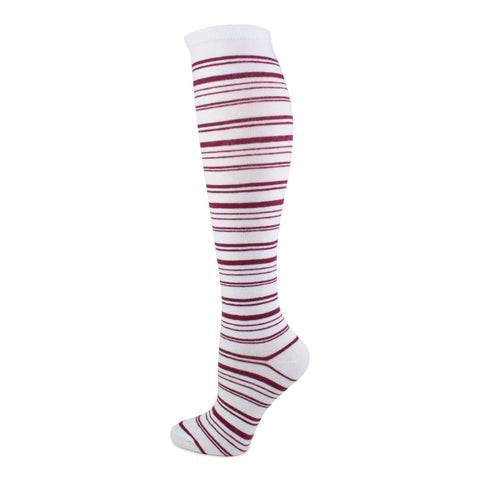 Two Feet Ahead - Socks - Women's Stripe Knee Sock (11270)