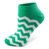 Two Feet Ahead - Socks - Women's Chevron Footie (11278)