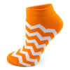 Two Feet Ahead - Socks - Women's Chevron Footie (11278)