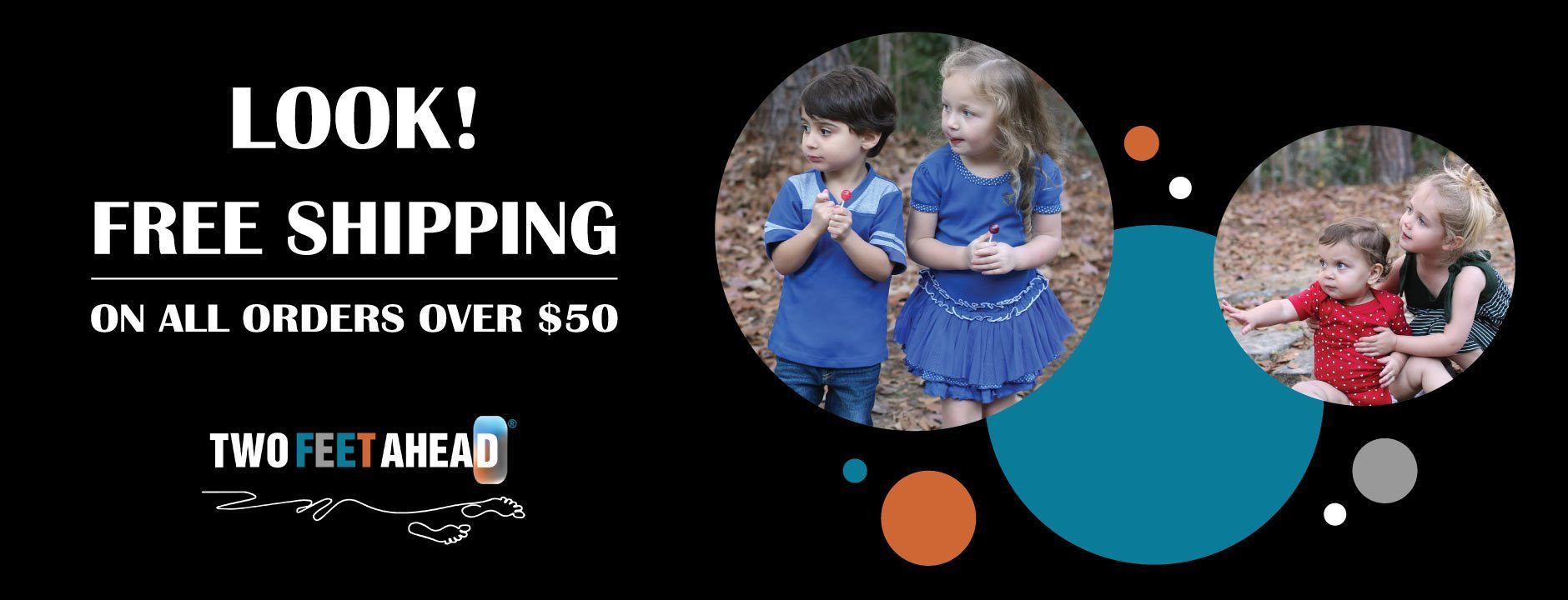 Free Shipping on orders over $50